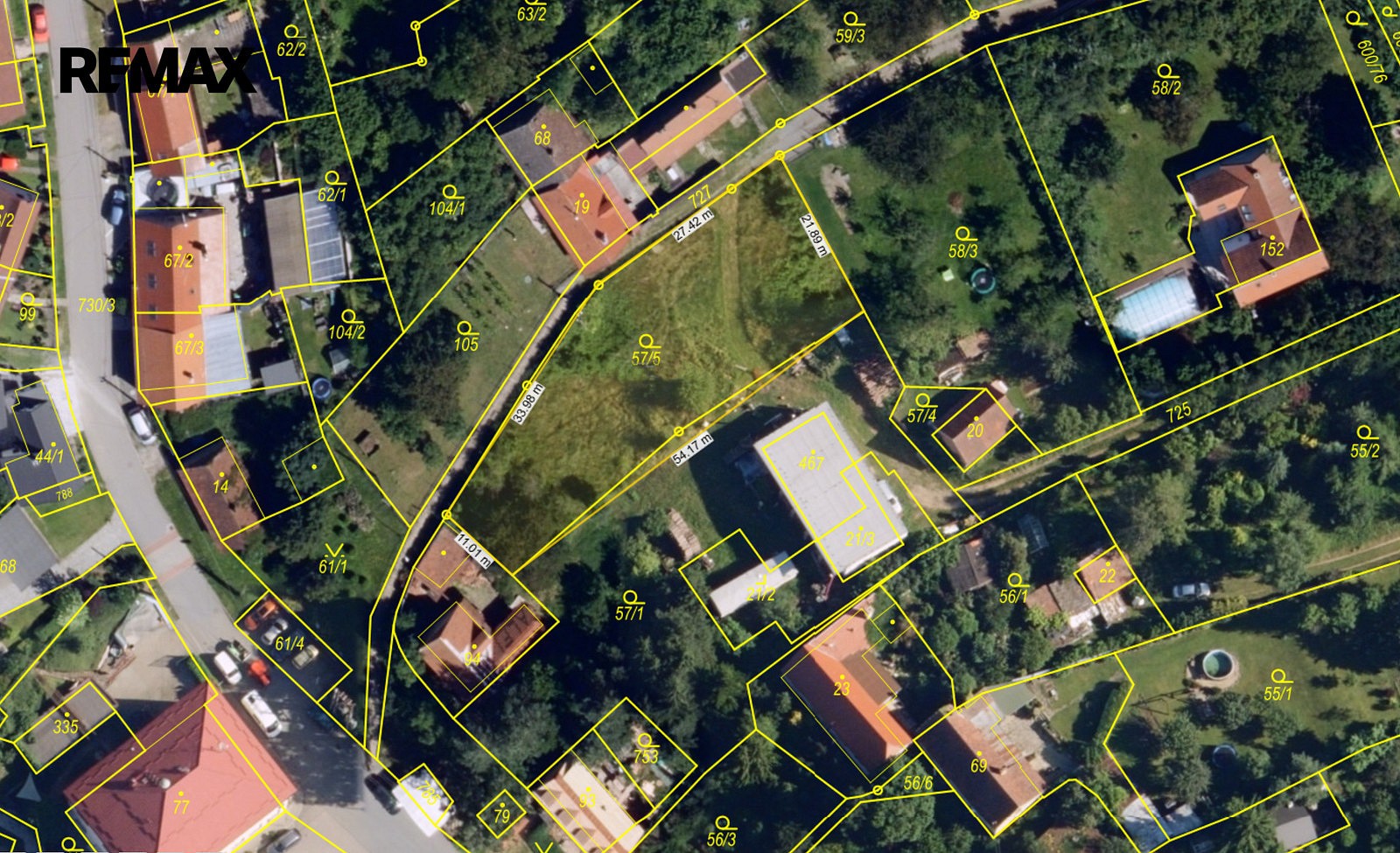 Pozemek pro bydlení, 1 047 m²