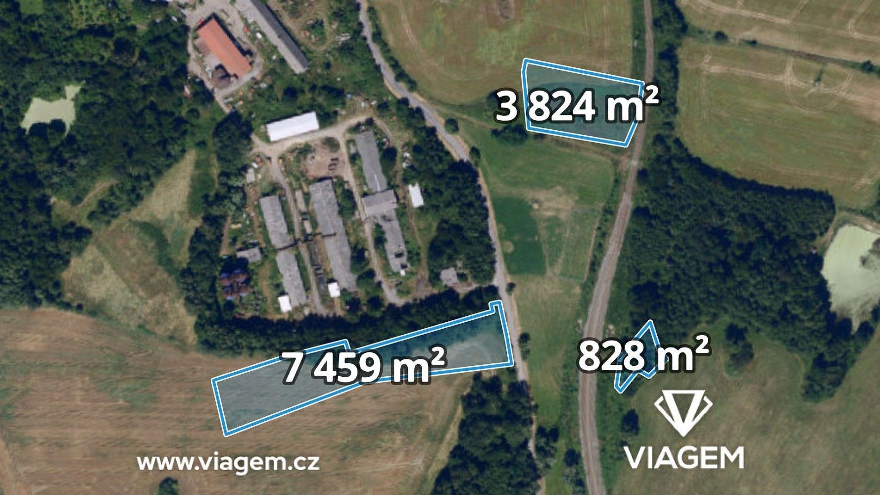 Zemědělský pozemek, 807 m²