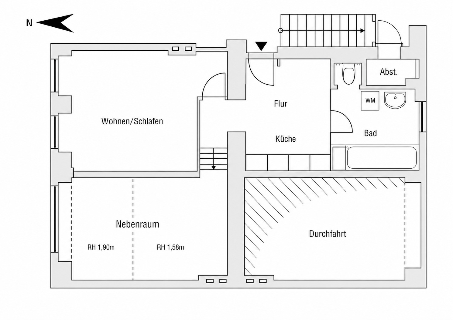 Byt 1+kk · 44 m² · Berlin Schöneberg Berlin 10823 - 3