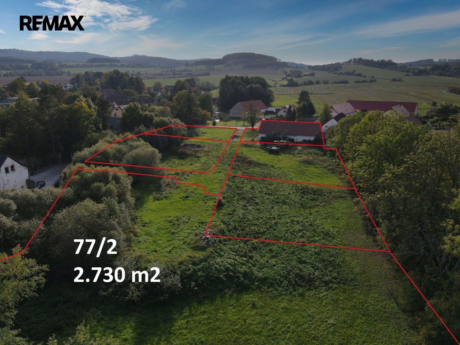 Pozemky pro bydlení, Sedlec-Prčice, 2 730 m² - 2