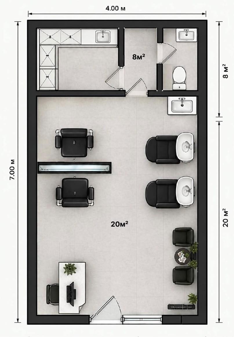 Obchodní prostory · 28 m² · Kovářská, Praha Libeň - 3