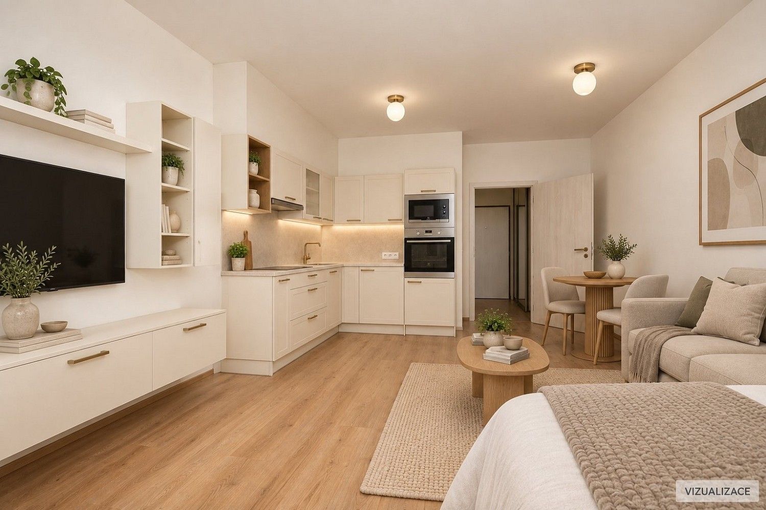 1+kk, Pavla Beneše, Praha 9 - Letňany, 34 m² - 1