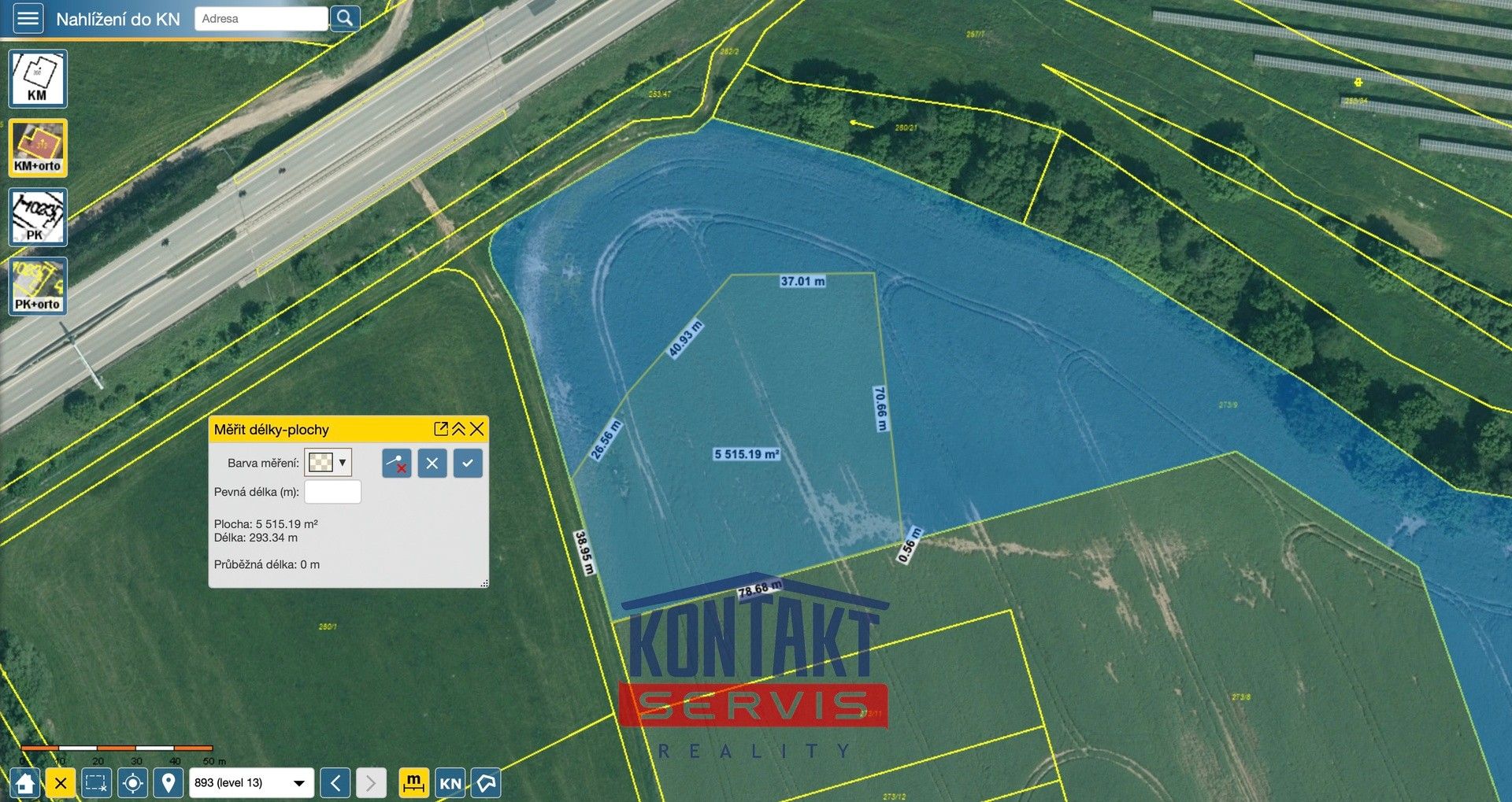 Prodej komerční pozemek - Úsilné