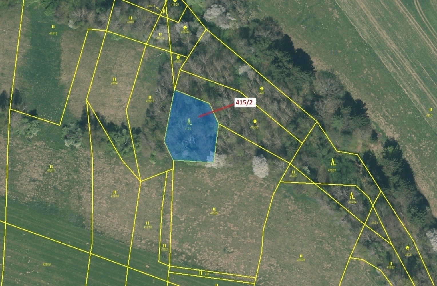 Prodej les - Mlýny, okres Tábor, Jihočeský kraj - 2