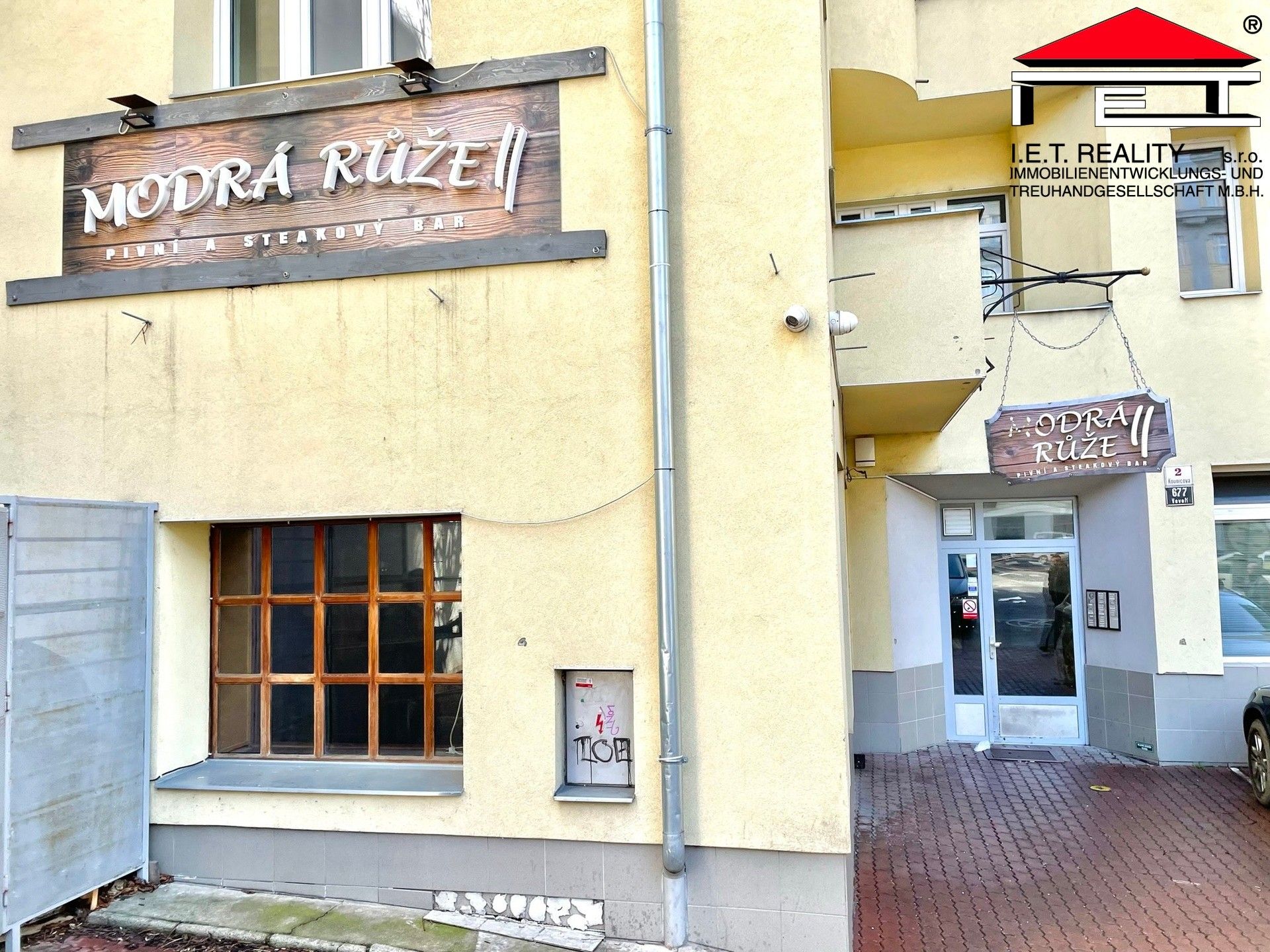 Restaurace, Kounicova, Brno, 330 m²