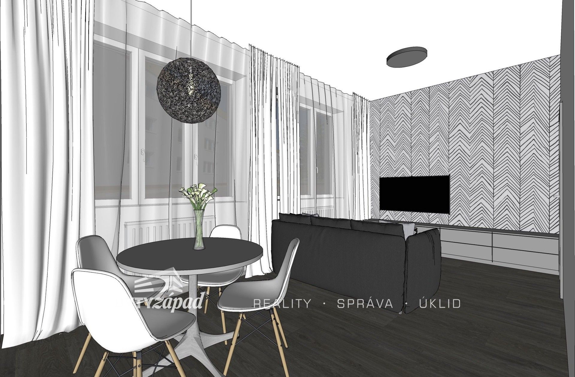 3+kk, Strašice, 46 m² - 1