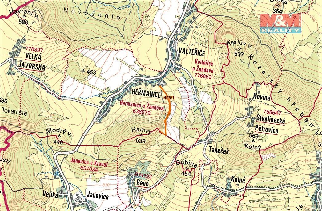 Prodej les - Žandov, okres Česká Lípa, Liberecký kraj - 2