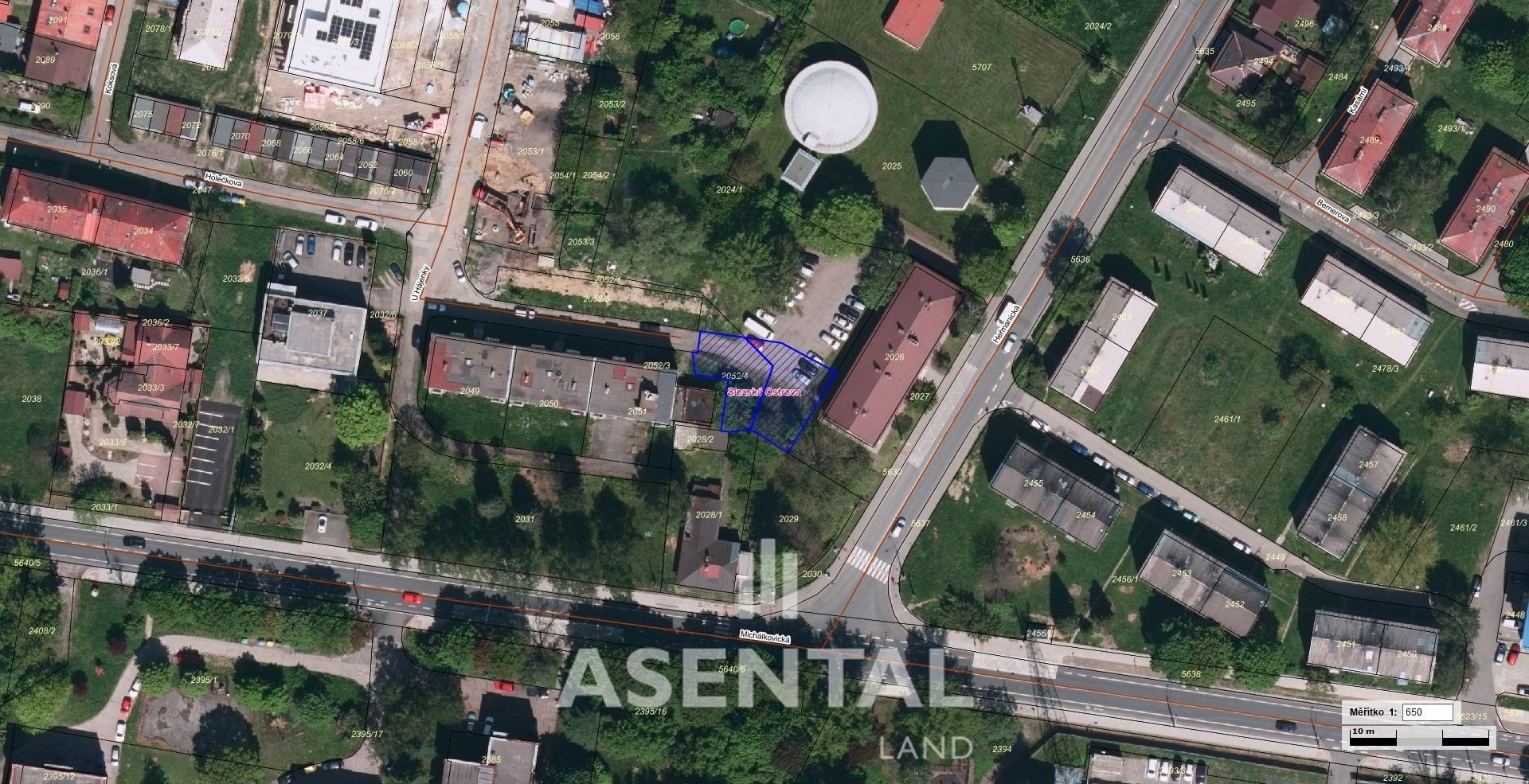 Pozemky pro bydlení, U Hájenky, Ostrava - 2