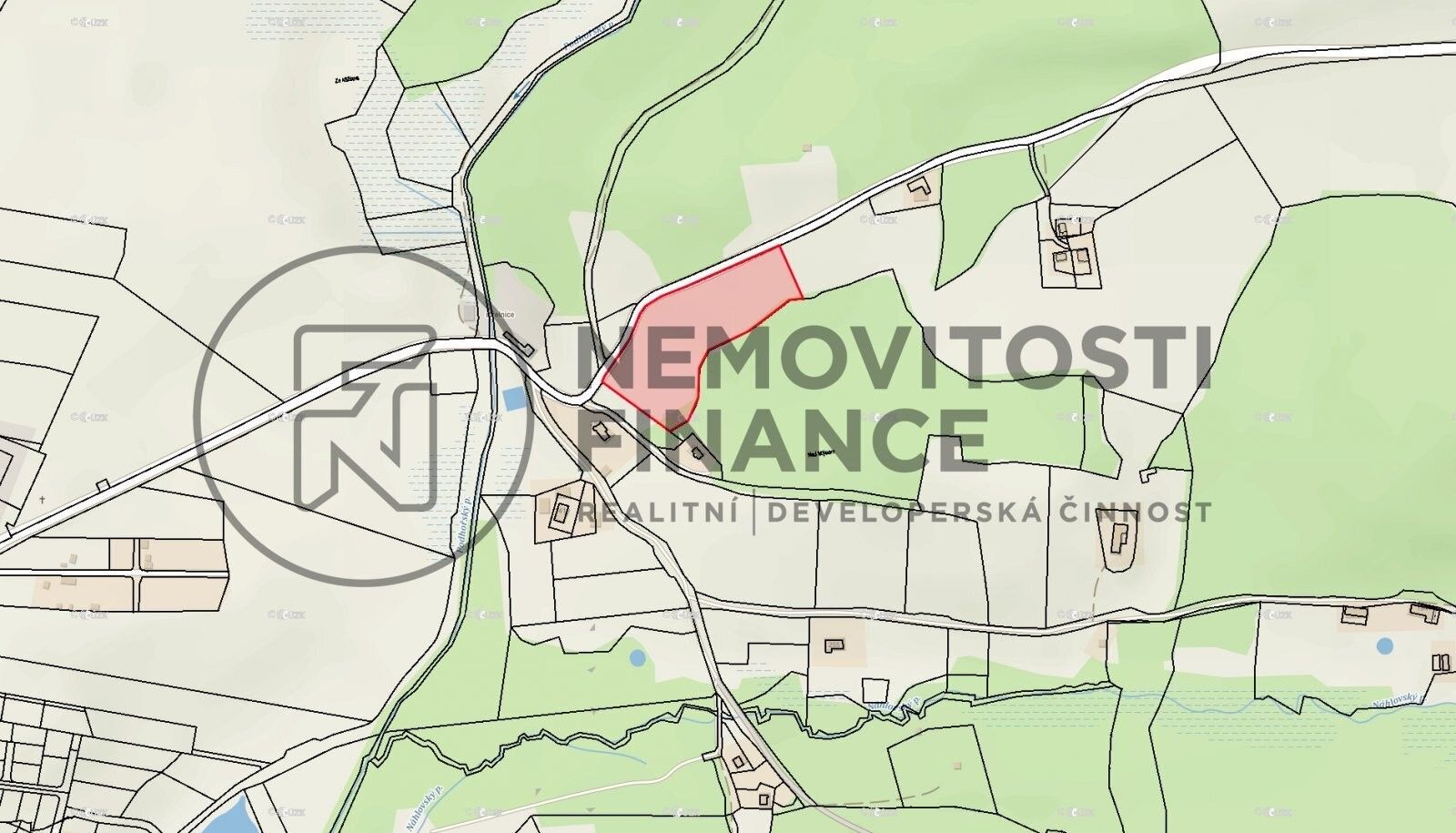 Prodej komerční pozemek - Frymburk, 16 m²