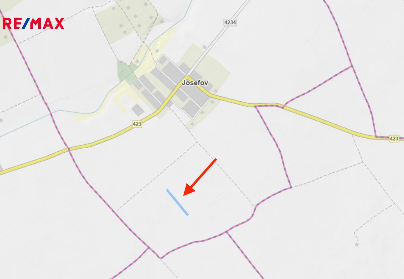 Prodej zemědělský pozemek - Josefov, 4 m²