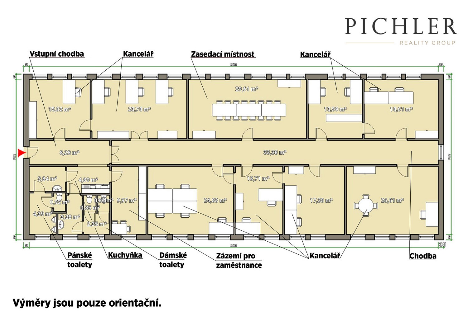 Kancelář · 255 m² · Chebská, Plzeň - Křimice - 3