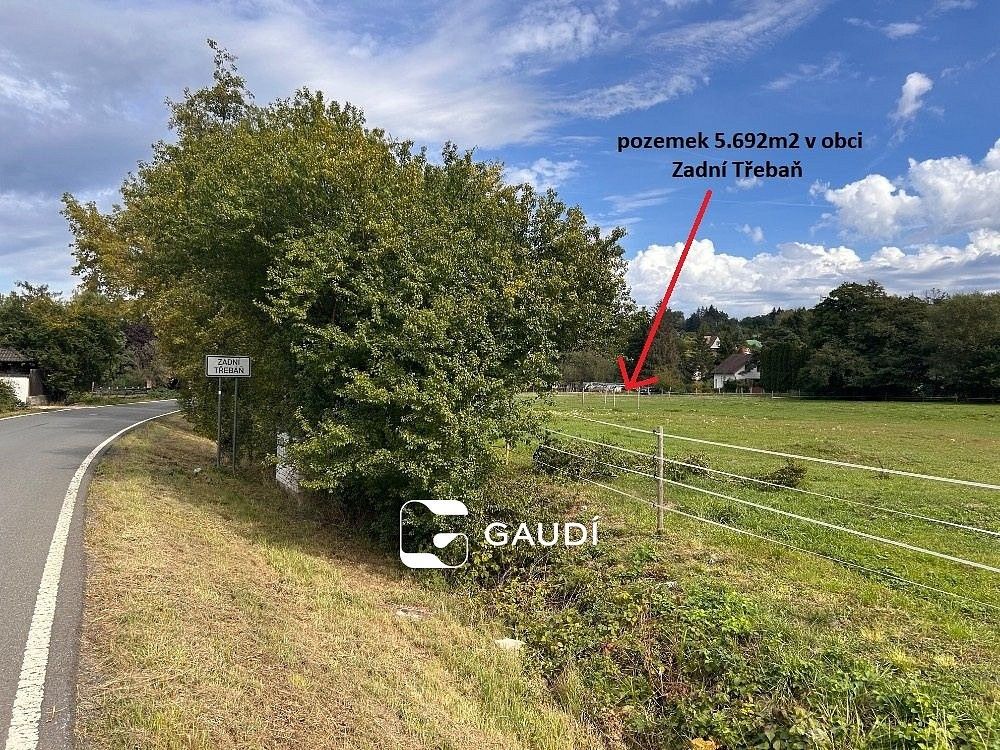 Pozemek · Zadní Třebaň, okres Beroun, Středočeský kraj - 3