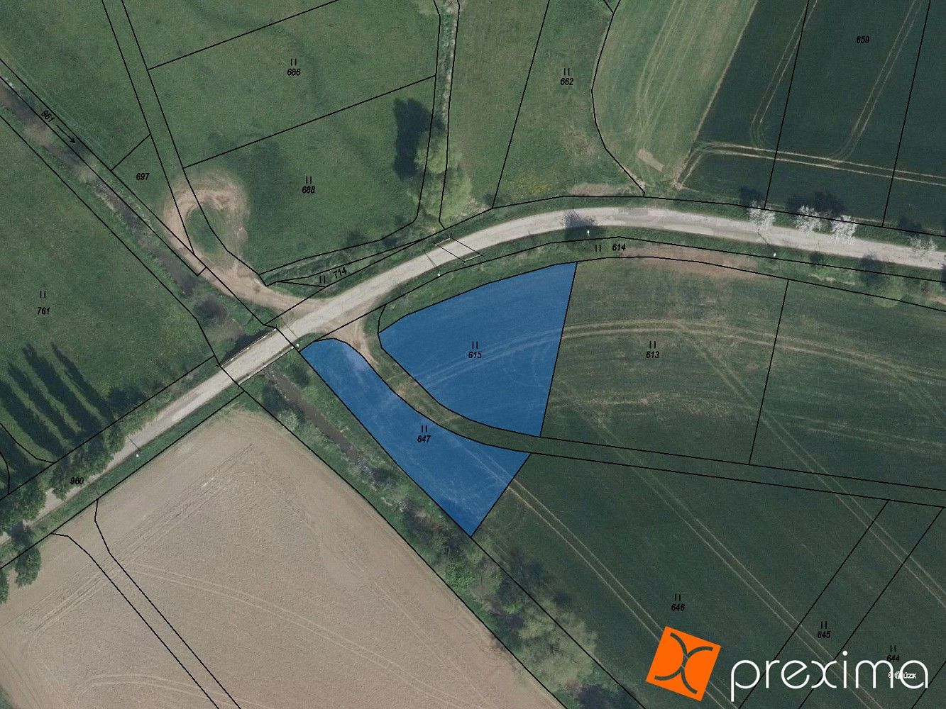 Zemědělský pozemek, 250 m²