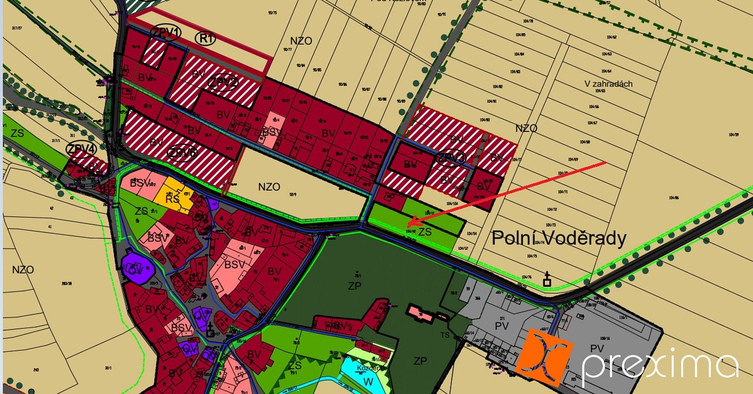 Prodej zahrada - Polní Voděrady, okres Kolín, Středočeský kraj - 2