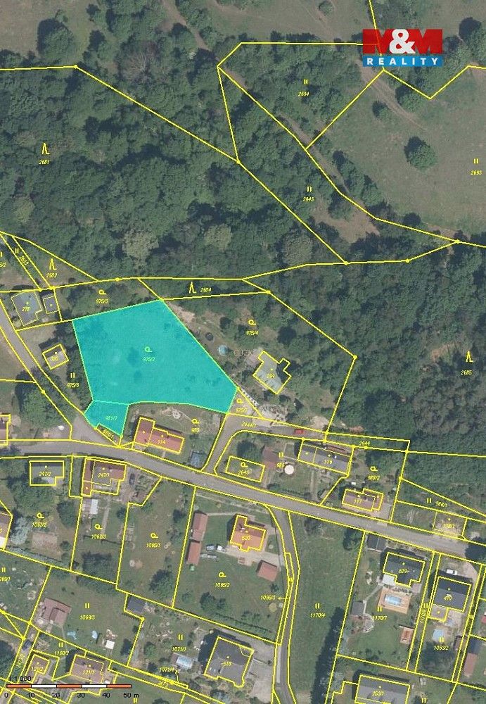 Prodej pozemek pro bydlení - Růžová, okres Děčín, Ústecký kraj - 2