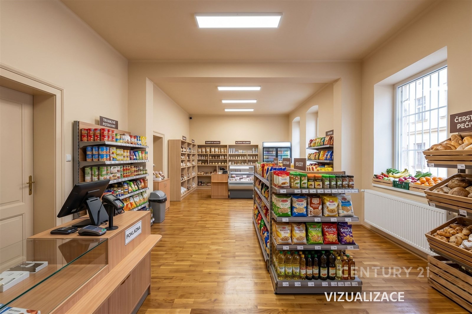 Pronájem obchodní prostory - Na Bělidle, Chomutov, 70 m² - 5