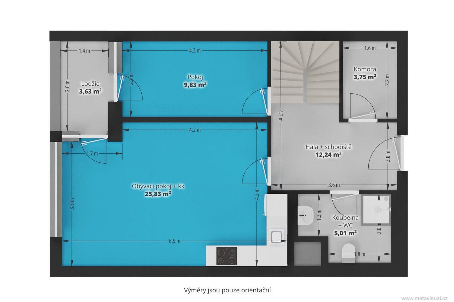 Byt 4+kk · 156 m² · Praha - Uhříněves, okres Praha 22, Hlavní město Praha - 3