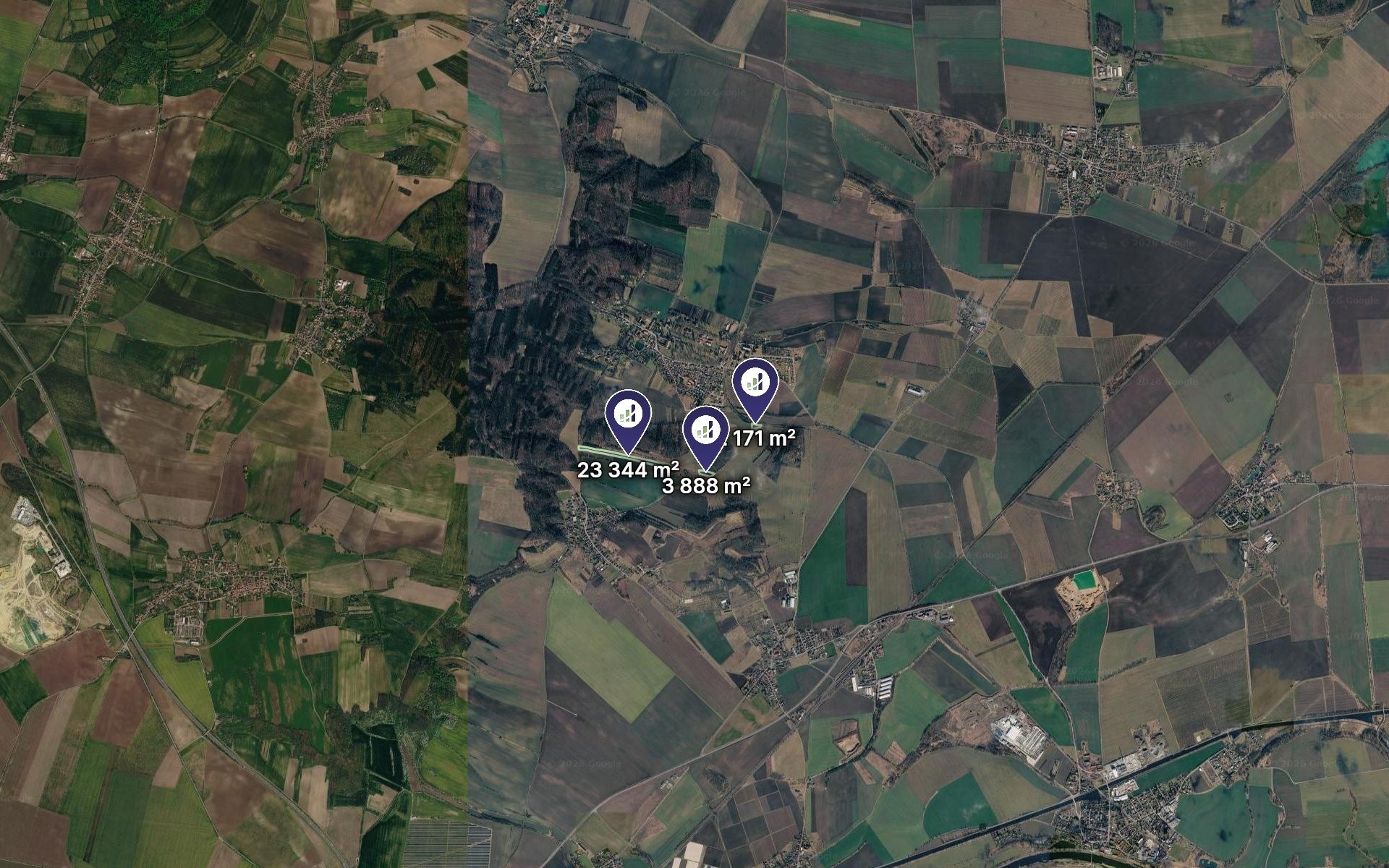 Zemědělský pozemek · 29 403 m² · Jeviněves - 3