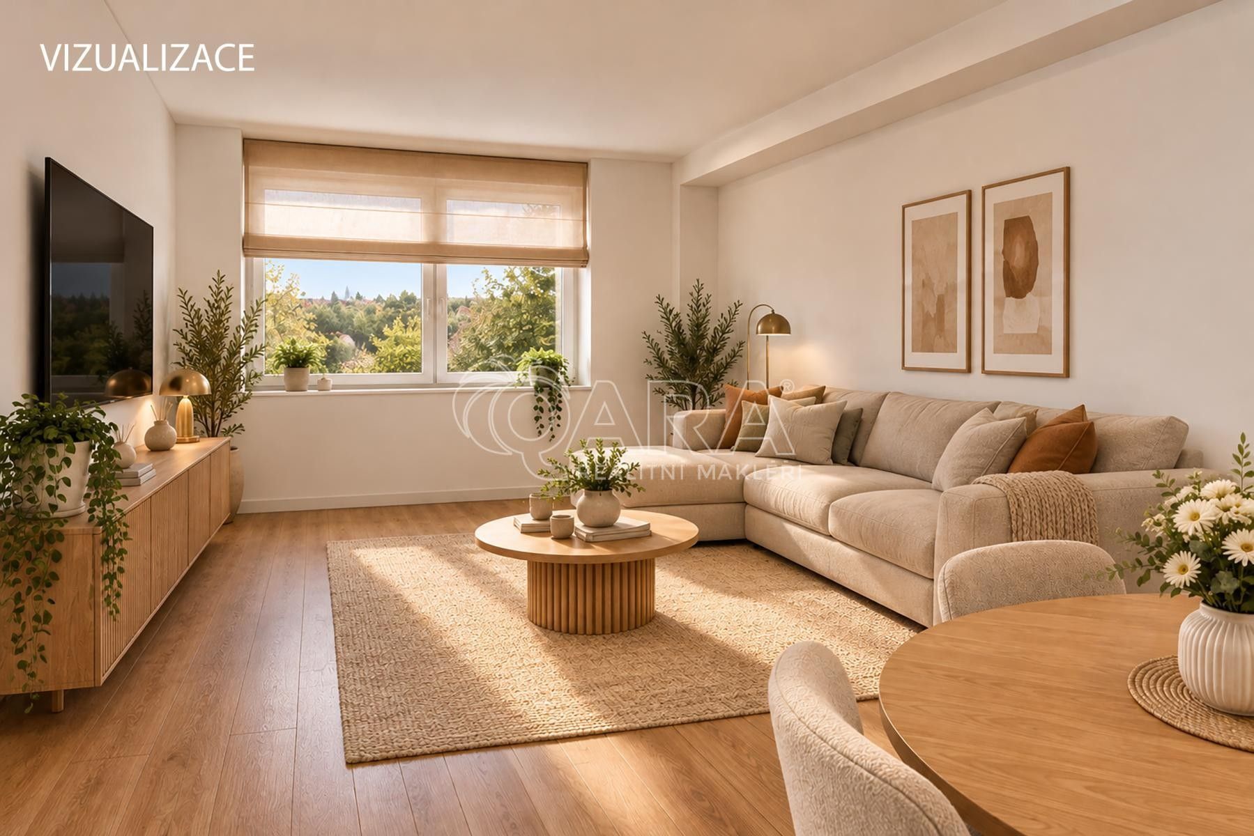 3+kk, Nad strouhou, Praha Braník, 84 m² - 1
