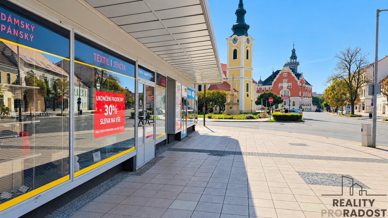 Obchodní prostory, Národní třída 261, Hodonín, 121 m² - 2