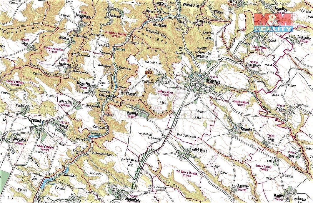 Prodej les - Mšeno, okres Mělník, Středočeský kraj - 5