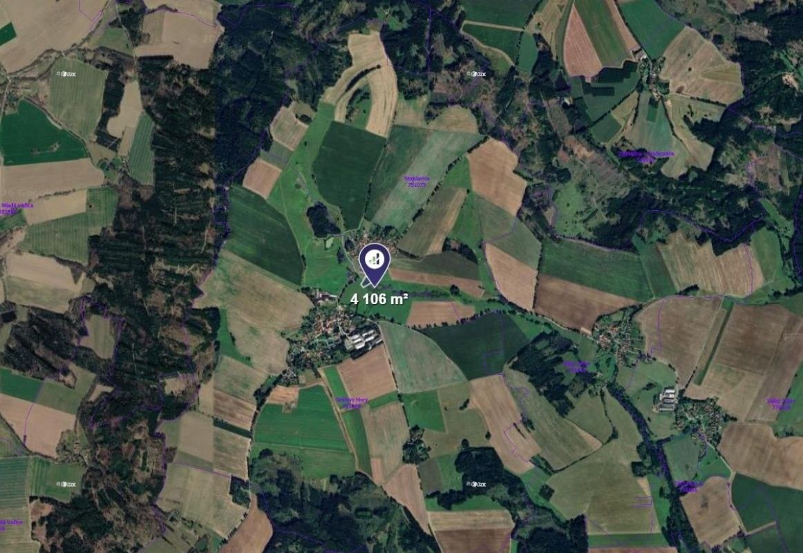 Louky, Smilovy Hory, 1 454 m² - 2