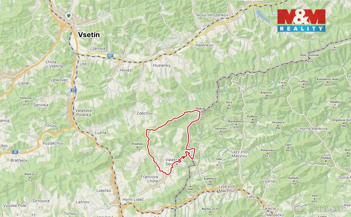 Prodej pozemek pro bydlení - Francova Lhota, 756 14