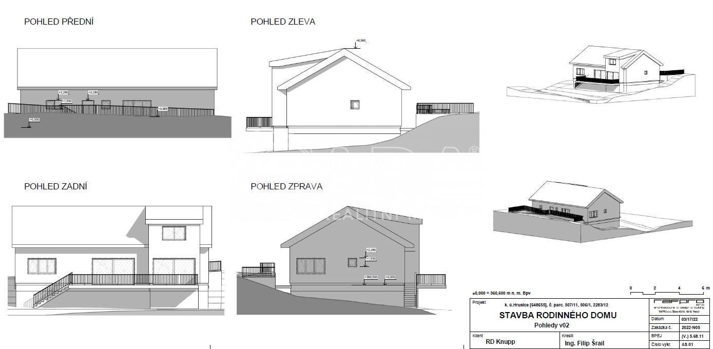 Prodej pozemek pro bydlení - U Potoka  , Hrusice - 5