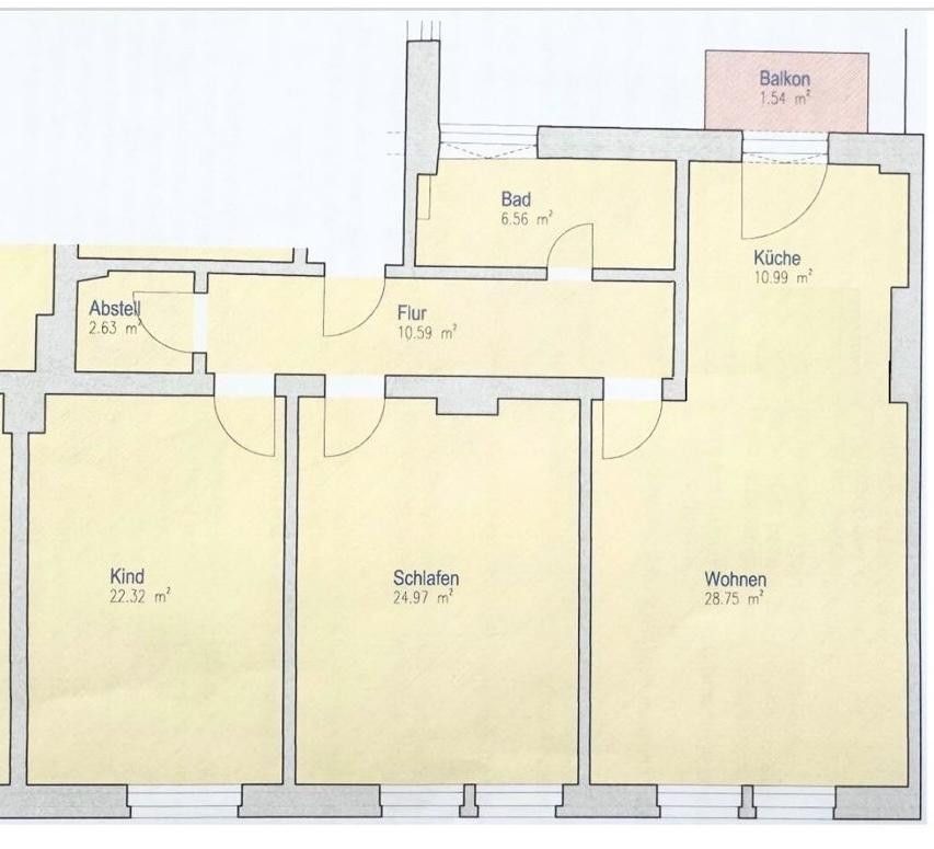 3+1, Kurfürstenstraße 20 München Schwabing Bayern 80801, 110 m² - 2