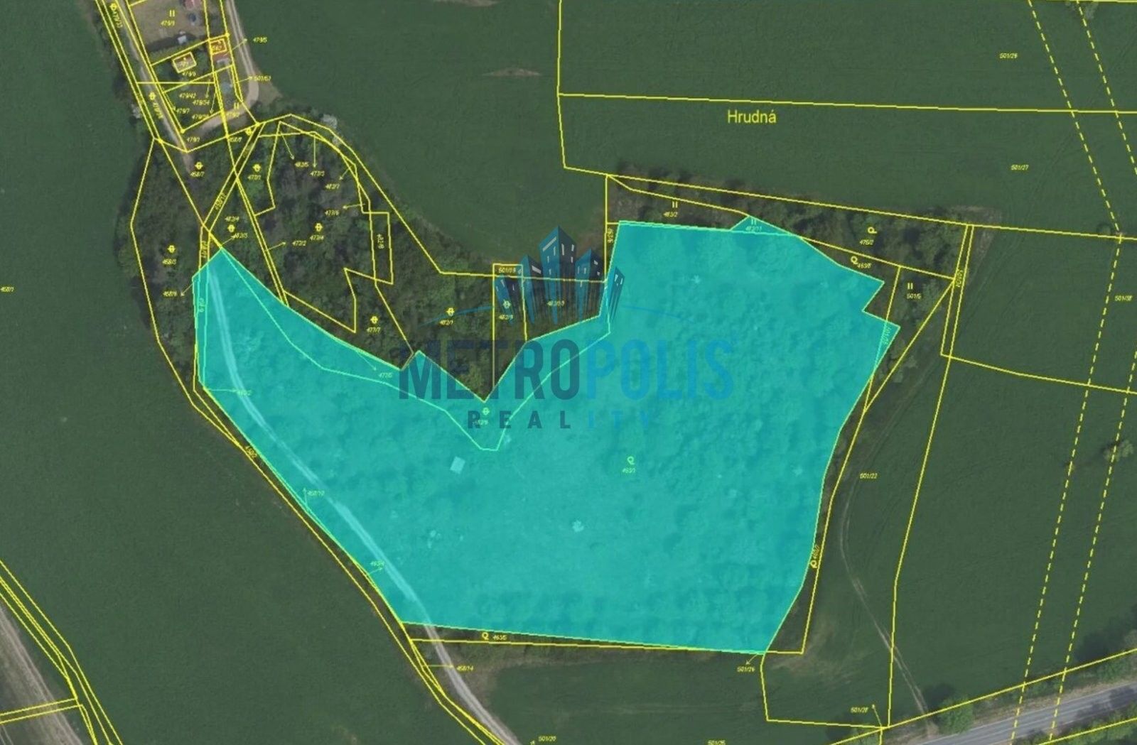 Prodej zemědělský pozemek - Milín, 18 683 m²