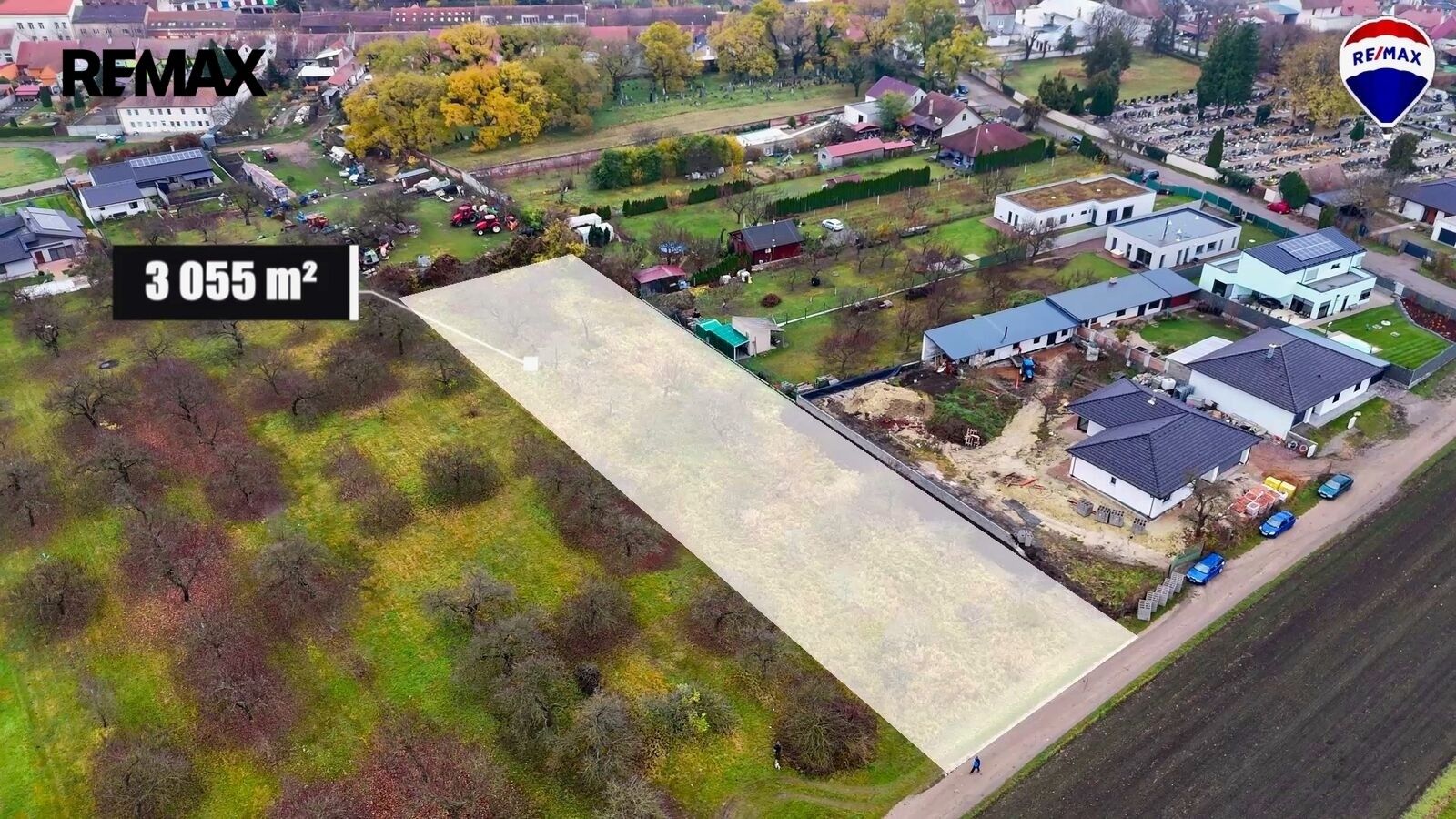 Pozemky pro bydlení, Podivín, 3 055 m² - 2