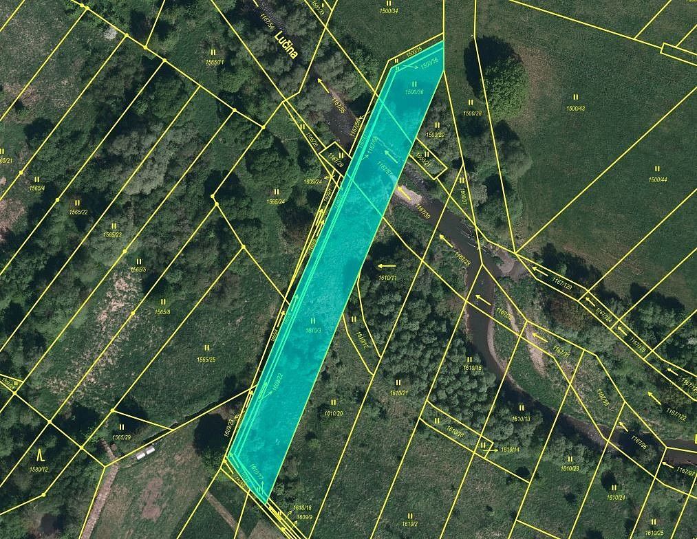 Louka, 3 172 m²