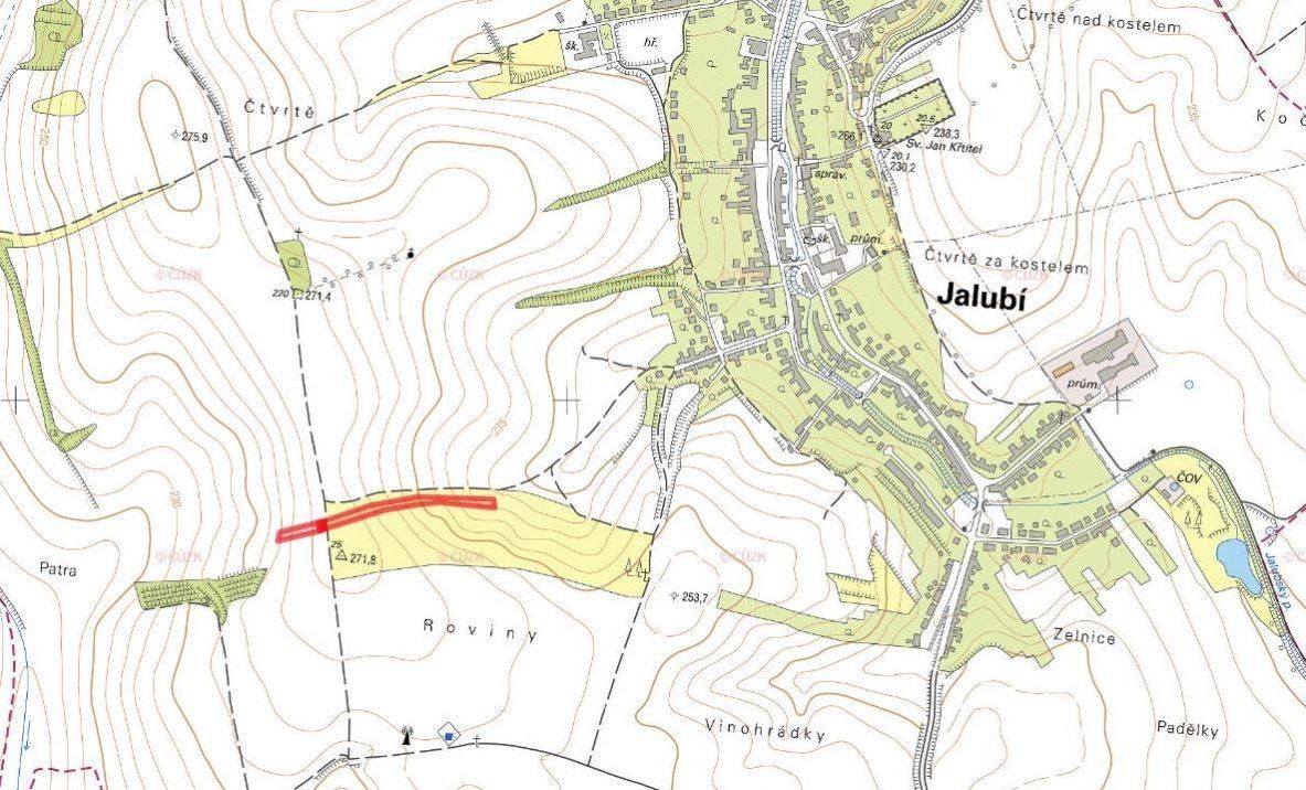 Prodej zemědělský pozemek - Jalubí