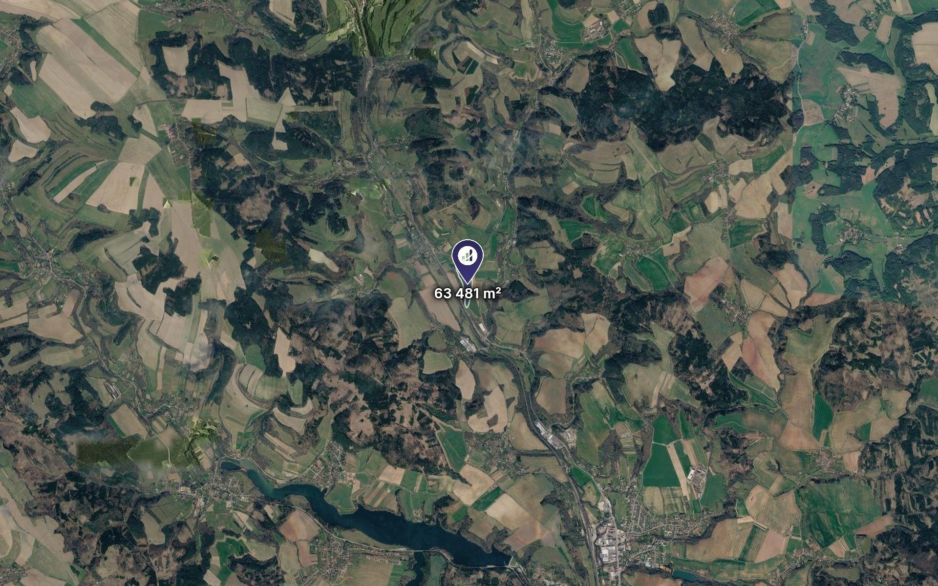 Prodej zemědělský pozemek - Skrchov, 63 481 m² - 2