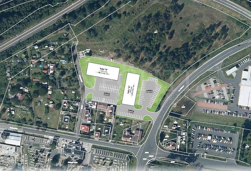 Sklady, Údolní, Cheb, 8 728 m² - 1