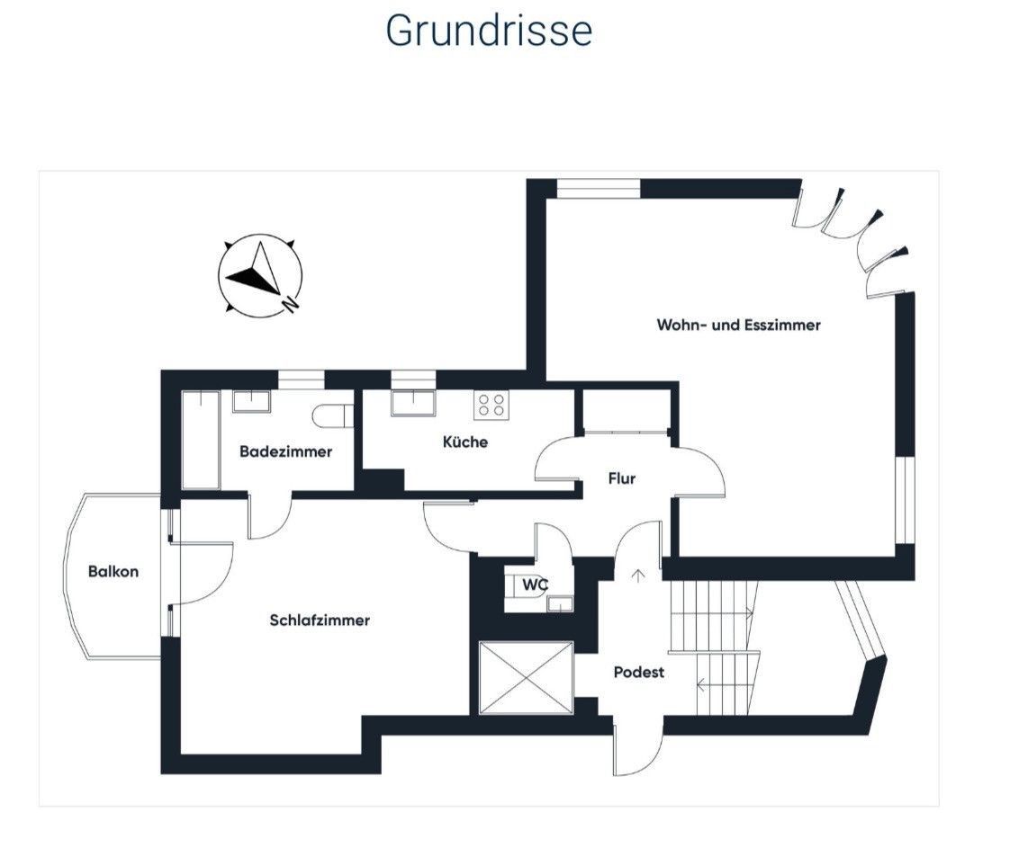 2+1, Hamburg Hoheluft-West Hamburg 20253, 65 m² - 2