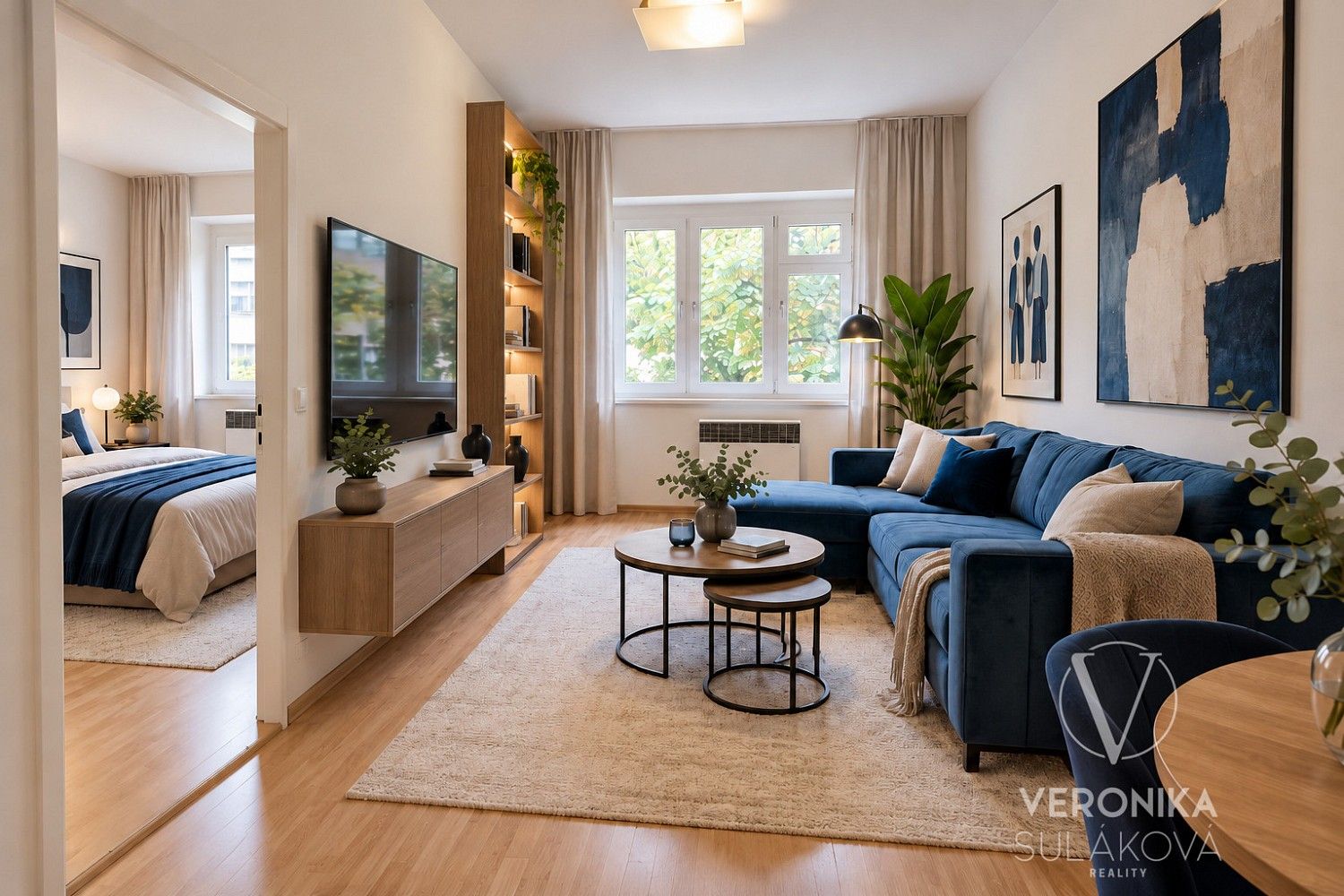 2+kk, Kloboučnická, Praha 4 - Nusle, 50 m² - 1