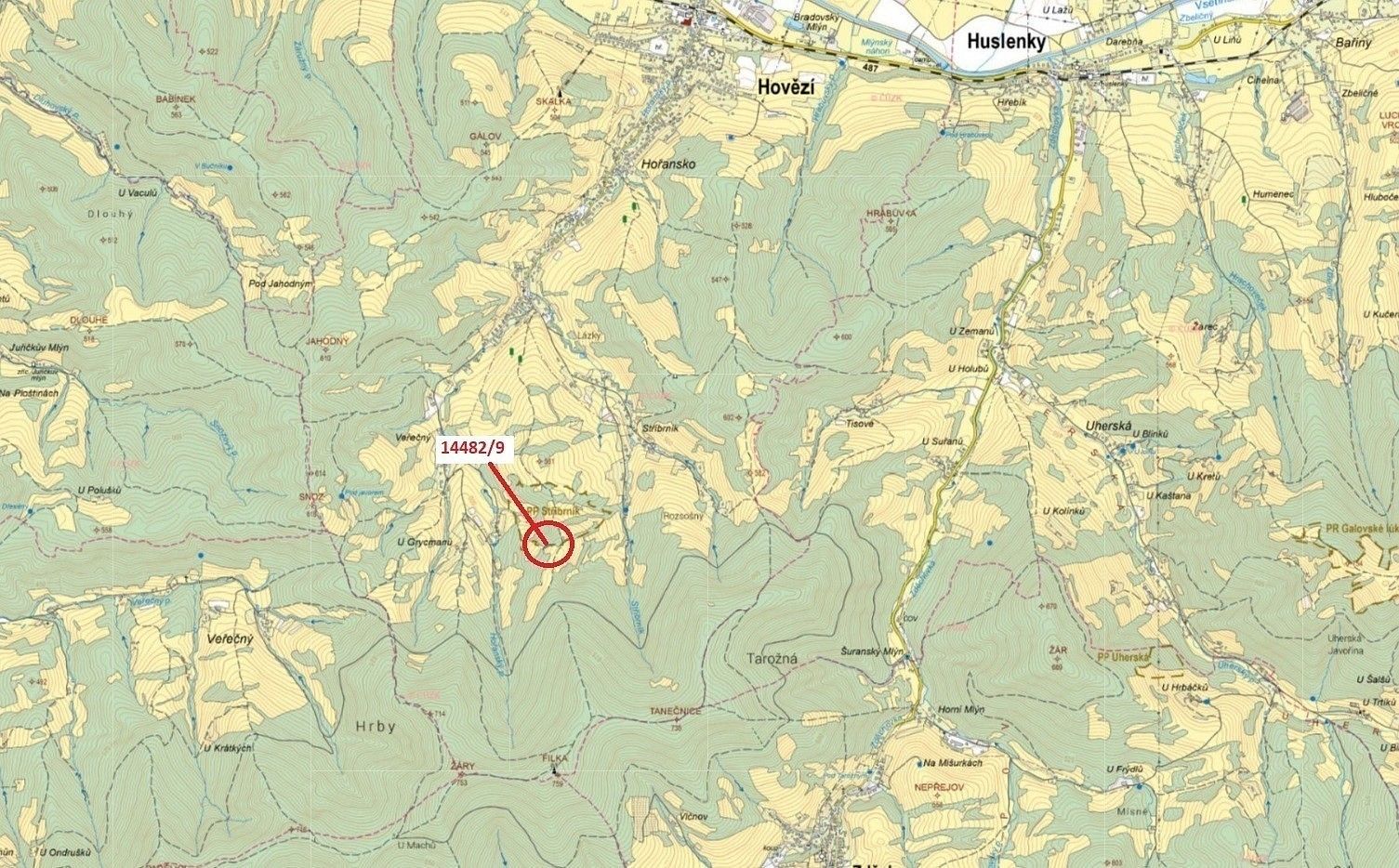 Lesy, Hovězí, okres Vsetín, Zlínský kraj - 1