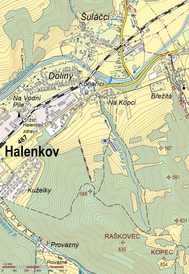 Prodej louka - Halenkov, 756 03, 1 700 m²