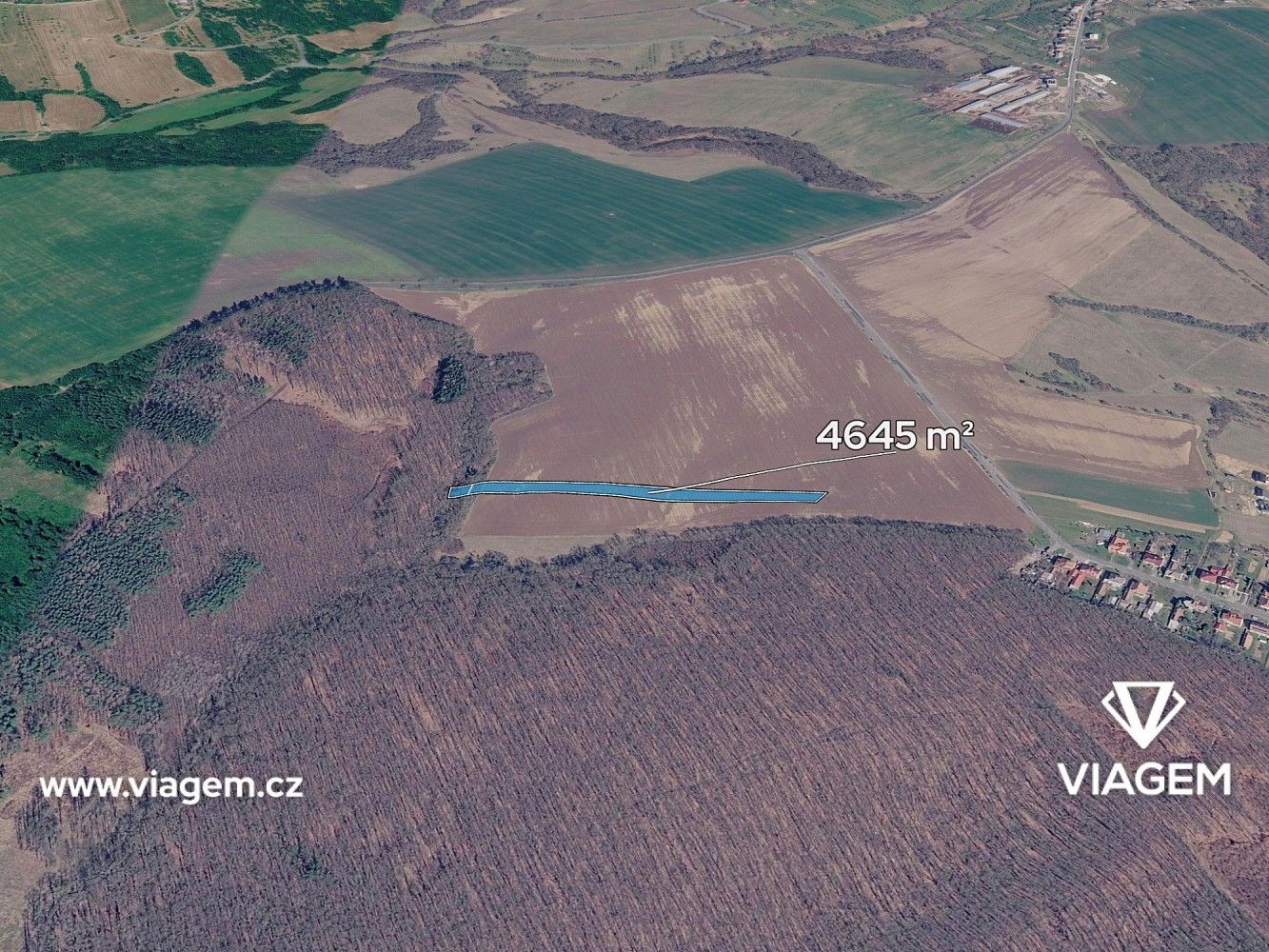 Zemědělské pozemky, Dobrkovice, okres Zlín, Zlínský kraj