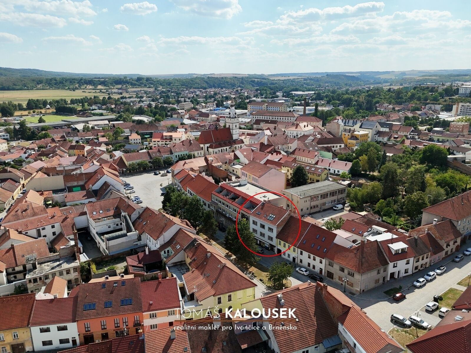 3+kk, Komenského náměstí 23, Ivančice, 68 m²