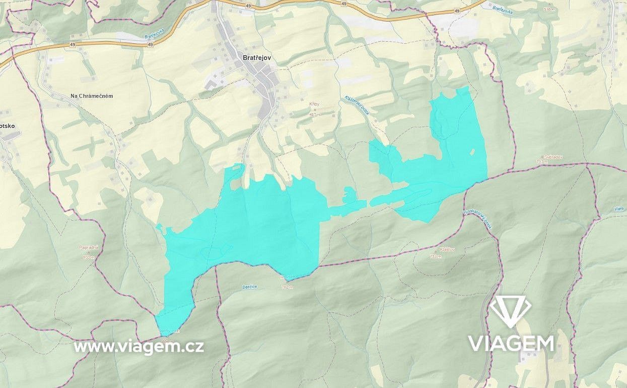 Zemědělské pozemky, Bratřejov, okres Zlín, Zlínský kraj - 2