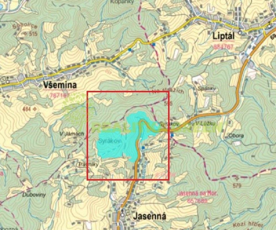 Lesy, Jasenná, 451 140 m²