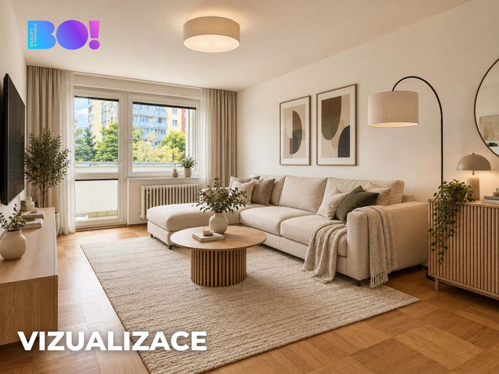 2+1, Trávník, Přerov I-Město, 53 m² - 2