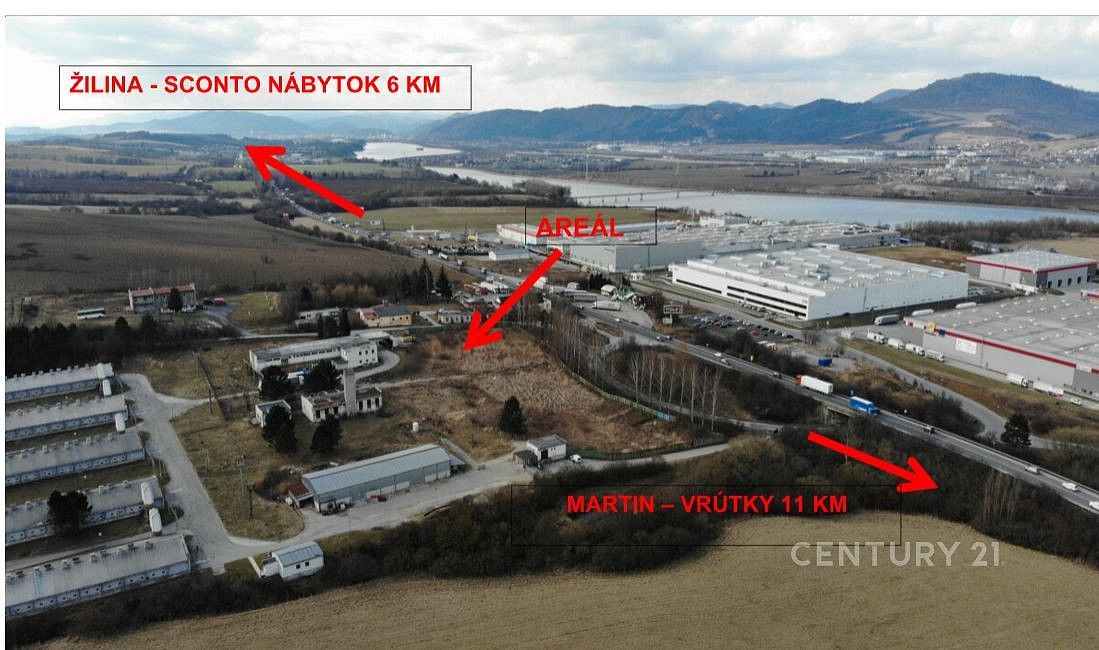 Výrobní prostory, Strečno, SK, 17 760 m² - 2