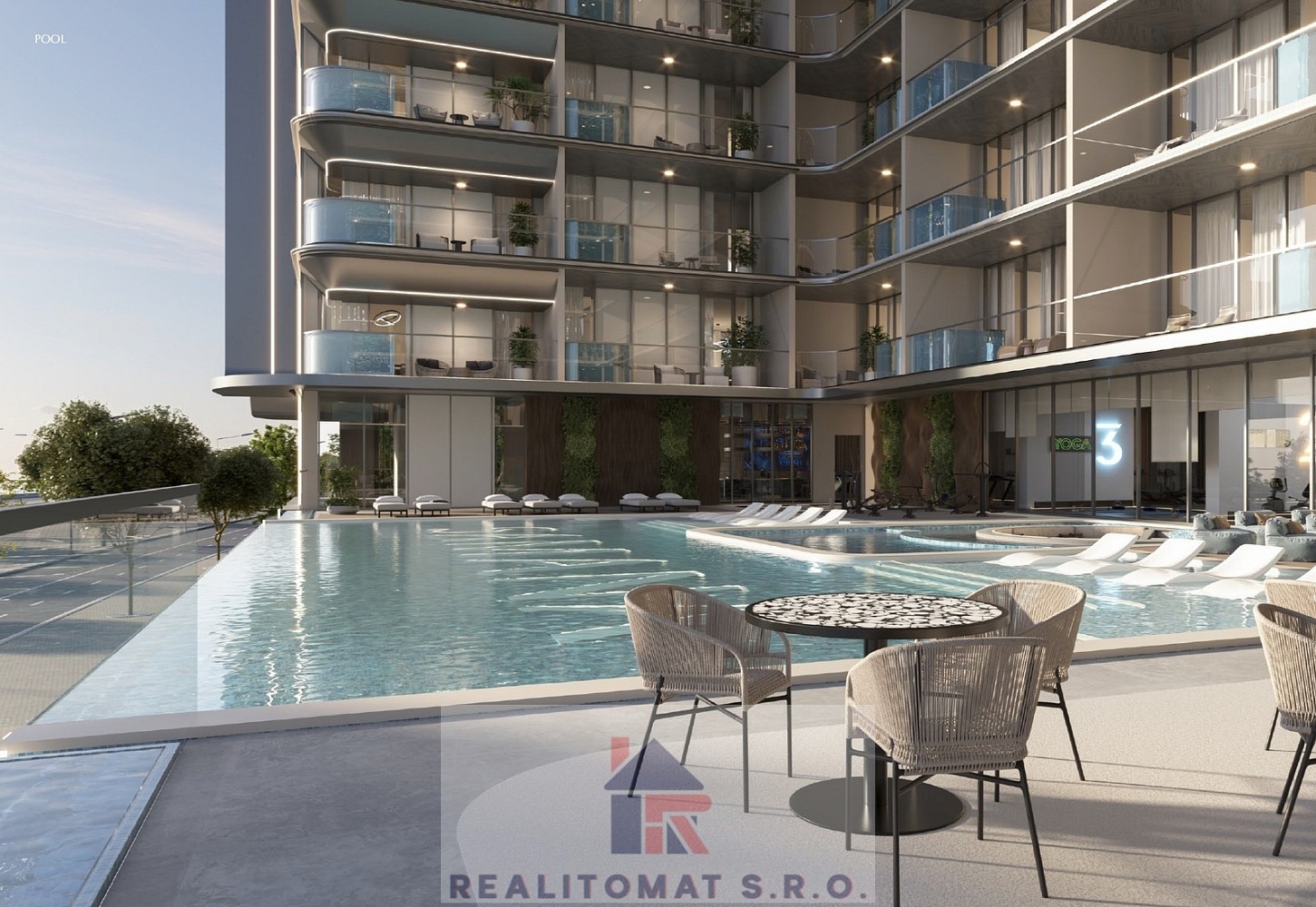 1+kk, Dubaj, Spojené arabské emiráty, 40 m² - 2