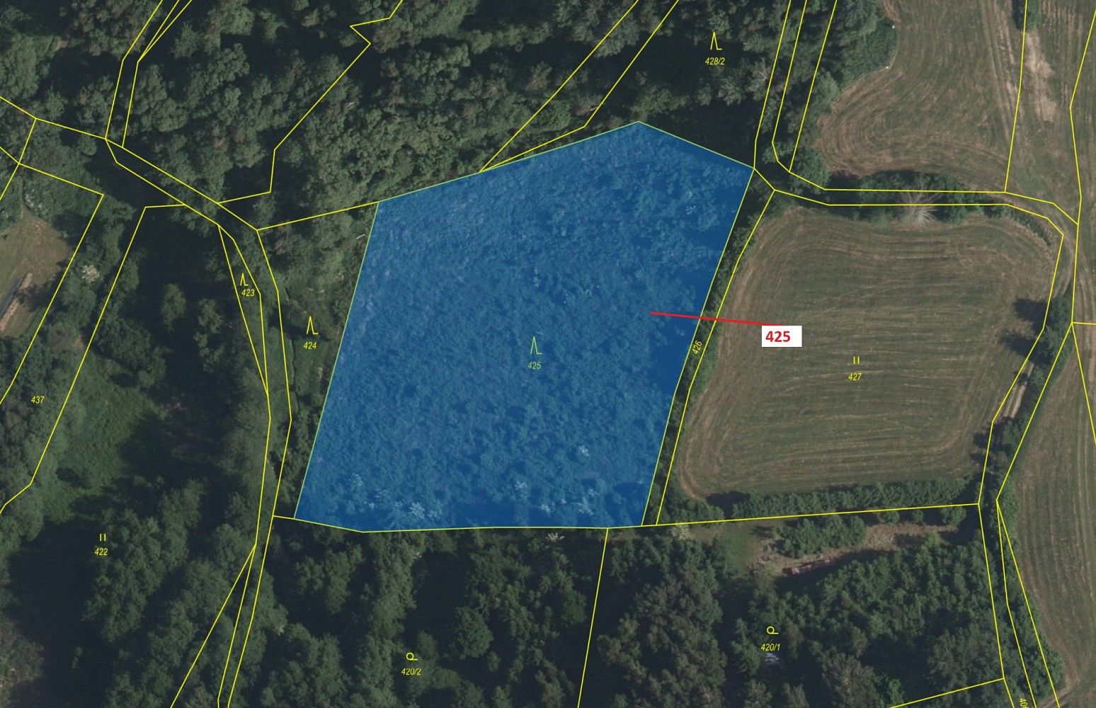 Prodej les - Strmilov, okres Jindřichův Hradec, Jihočeský kraj - 2