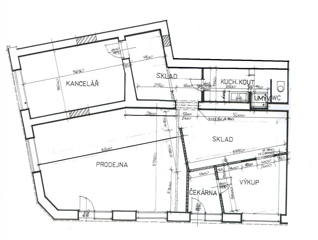 Obchodní prostory · 110 m² · Národní obrany 789/49, Praha 6, Bubeneč - 3