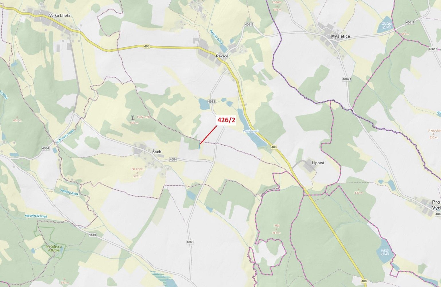 Lesy, Volfířov, okres Jindřichův Hradec, Jihočeský kraj - 1