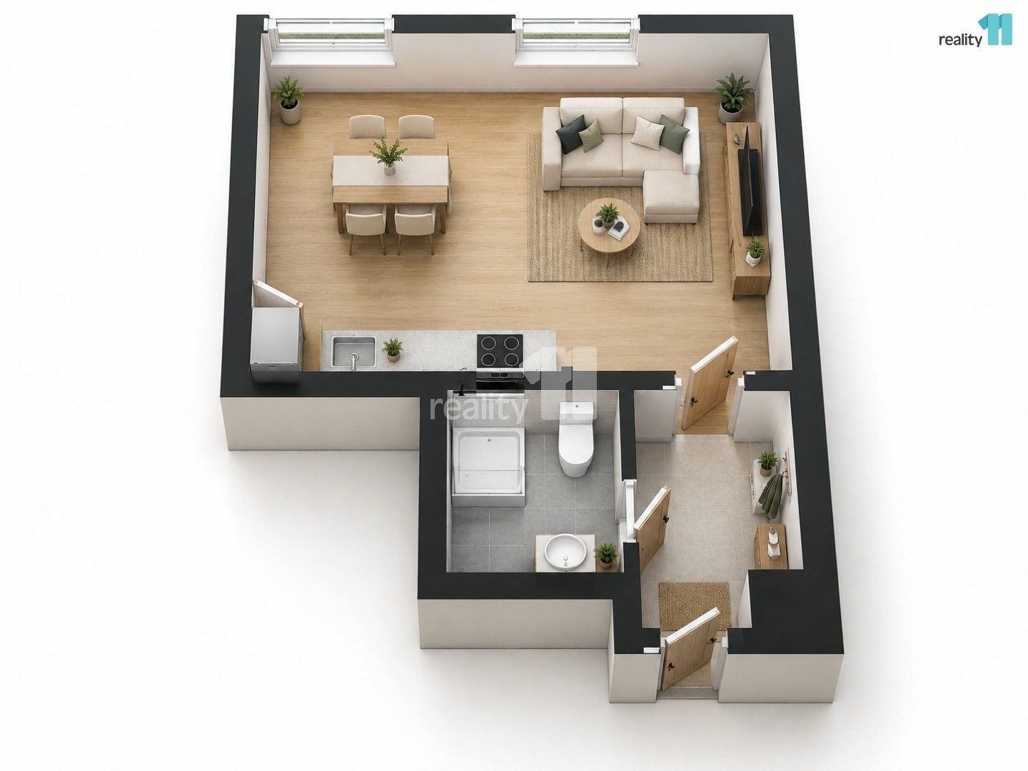Prodej byt 1+kk - Palackého, Jablonec nad Nisou, 30 m² - 5